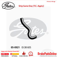 Curved Radiator Hose 05-0921 for HOLDEN Calais VS Fitting Position : Lower