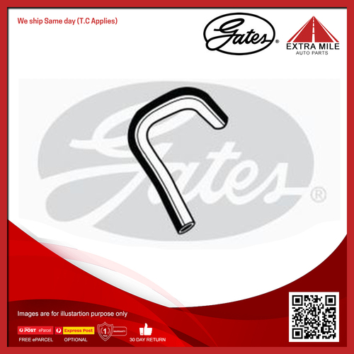 Gates Radiator Hose Upper Lower For Mazda 323 Astina BP BG8S, BG8P 1.8L