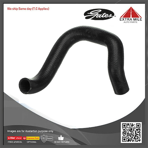 Gates Curved Radiator Hose For MAZDA 323 Astina BG6S 1.6L/1.8L (BG6S, BG6P)