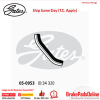 Curved Radiator Hose 05-0953 for FORD Telstar TX5 AX