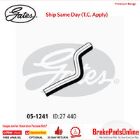 Gates Curved Radiator Hose For MAZDA 323 Astina BA 1.8L BP (DOHC) Hatchback Petrol