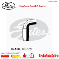 Curved Radiator Hose 05-1314 for DAIHATSU Feroza F310