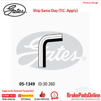 Curved Radiator Hose 05-1349 for TOYOTA Corolla AE82 Fitting Position : Upper/Radiator To Pipe