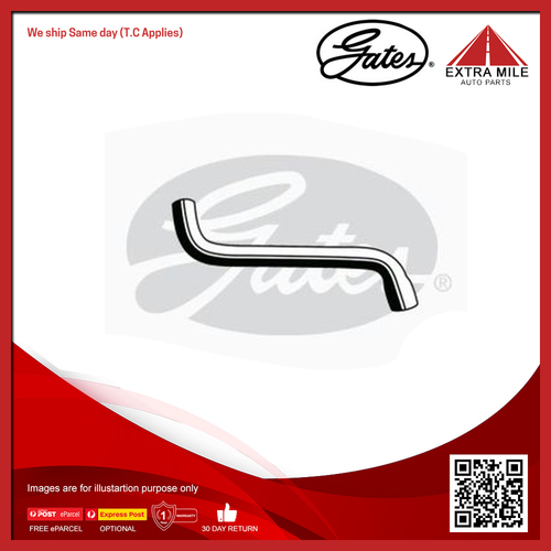 Gates Radiator Hose For Nissan Pulsar N15 GA16DE 1.6L Sedan /Hatchback