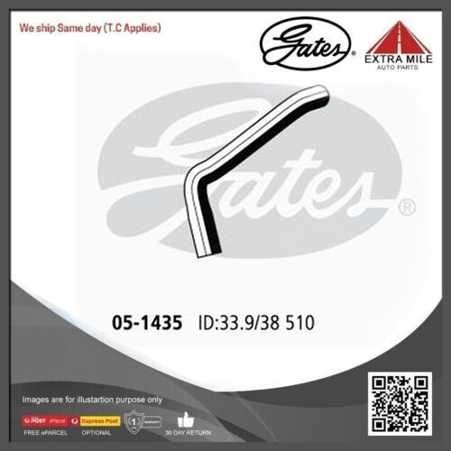 Gates Curved Radiator Hose For Holden Calais V8 RWD Sedan 5.0L Petrol Engine