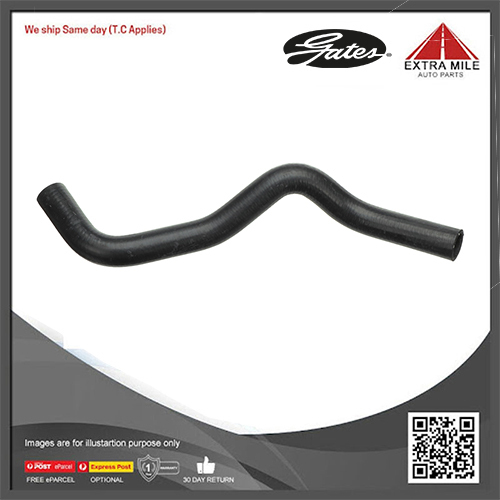 Gates Curved Radiator Hose For Hyundai Coupe RD FWD Coupe 2.0L Petrol Engine