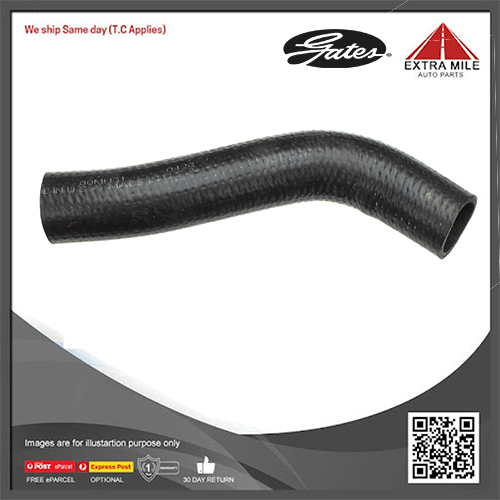Gates Curved Radiator Hose For Mitsubishi Lancer FWD Coupe 1.8L Petrol Engine