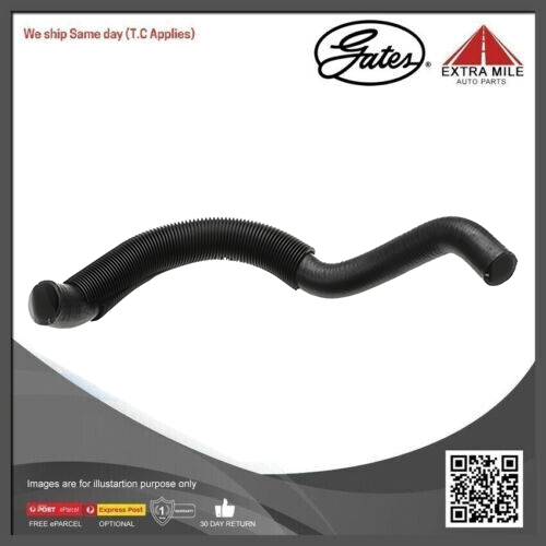  Gates Curved Radiator Hose For Jeep Cherokee Off-Road 4.0L Petrol Engine