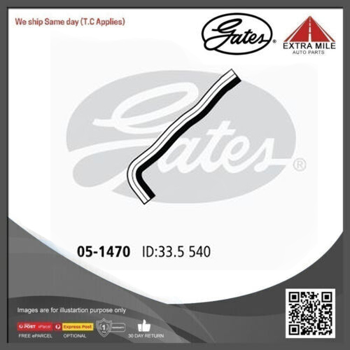 Gates Curved Radiator Hose For Nissan Patrol Off-Road 4.5L Petrol Engine