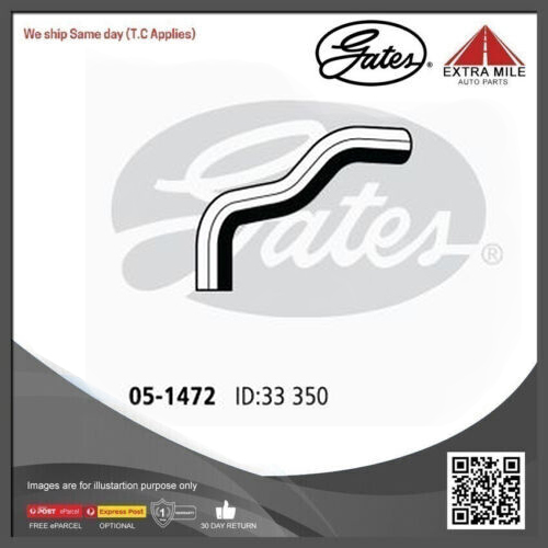 Gates Curved Radiator Hose For Nissan Patrol Off-Road 4.5L Petrol Engine