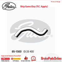 Gates Curved Radiator Hose For Toyota Land Cruiser Prado VZJ90,VZJ95 3.4L 5VZ-FE