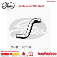 Curved Radiator Hose 05-1521 for TOYOTA Starlet EP91 Fitting Position : Upper