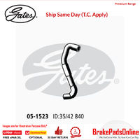 Curved Radiator Hose 05-1523 for FORD Australia Fairmont AU Fitting Position : Lower