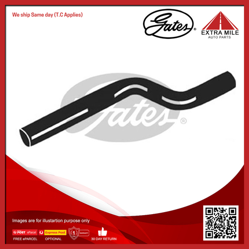 Gates Radiator Hose For Toyota Corona ST190 2.0L 3S-FE, ST191 1.8L 4S-FE