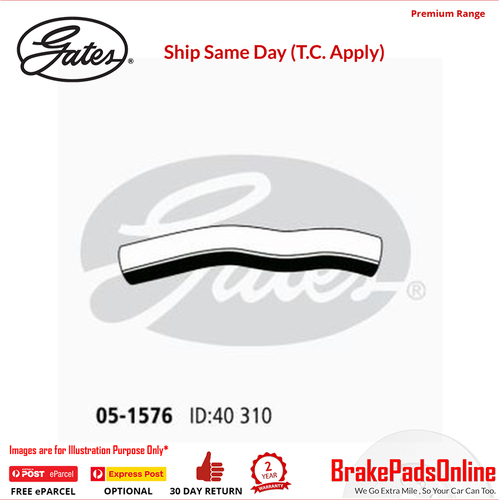 Gates Radiator Hose For Toyata - 05-1576