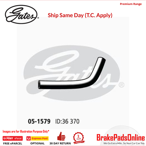 Radiator/Curved Hose For Lexus, Toyota - 05-1579