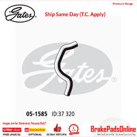 Curved Radiator Hose 05-1585 for HOLDEN Rodeo TF Fitting Position : Upper