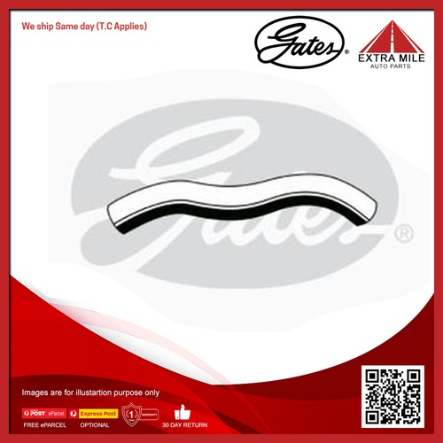 Gates Radiator Hose Upper Lower For Holden Rodeo TF TFR30 C22NE 2.2L Petrol