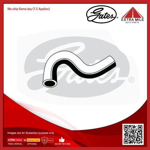 Gates Radiator Hose Upper Lower For Nissan Pulsar N14 GA16DE 1.6L Sedan