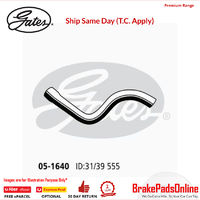 Curved Radiator Hose 05-1640 for HOLDEN Astra TS Fitting Position : Lower