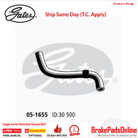 Curved Radiator Hose 05-1655 for TOYOTA Camry SV32/SV33 Fitting Position : Lower