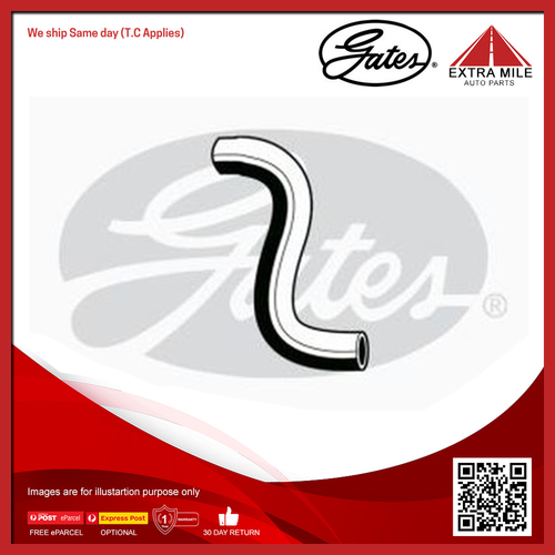 Gates Radiator Hose For Toyota Hilux Surf KZN, KZN130 3.0L 1KZ-T, 1KZ-TE