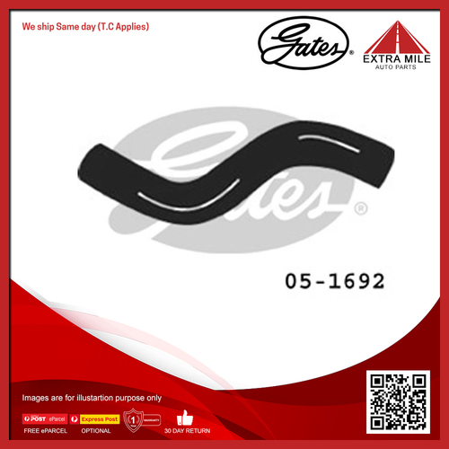 Gates Radiator Hose Upper Lower For Seat Toledo 1L2 AGG, 2E 2.0L Hatchback