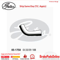 Curved Radiator Hose 05-1750 for NISSAN Patrol GR MK V