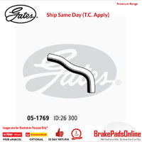 Curved Radiator Hose 05-1769 for FORD Australia Laser KQ Fitting Position : Lower