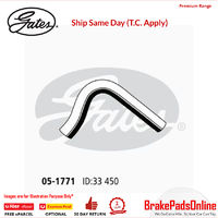 Curved Radiator Hose 05-1771 for MITSUBISHI Montero V65W Fitting Position : Upper