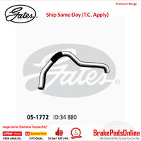 Curved Radiator Hose 05-1772 for MITSUBISHI Pajero NT Fitting Position : Lower