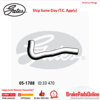 Curved Radiator Hose 05-1788 for MAZDA B2600 UN8 Fitting Position : Lower
