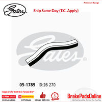 Curved Radiator Hose 05-1789 for HONDA Civic MK VII Fitting Position : Upper