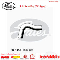 Gates Curved Radiator Hose For Subaru Impreza GC,GC8 2.0L WRX AWD (GC8) EJ205 Petrol