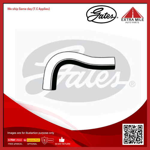 Gates Radiator Hose Upper Lower For Nissan Stagea WC34 2.5L RB25DE, RB25DET