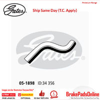 Curved Radiator Hose 05-1898 for MITSUBISHI Magna TW Fitting Position : Upper