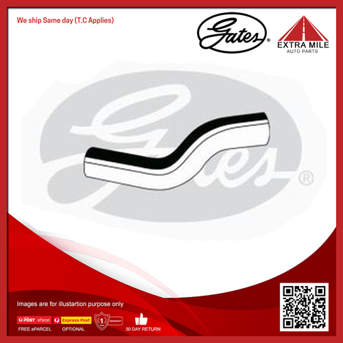 Gates Radiator Hose Upper Lower For Holden Rodeo RA TFS77 3.0L 4JH1-TC