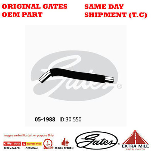 Gates Radiator Hose For MAZDA 6 Petrol/Diesel Engine 2.3L/2.0L - 05-1988