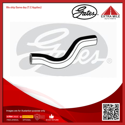Gates Radiator Hose Upper Lower For Toyota Land Cruiser VDJ200 4.5L 1VD-FTV