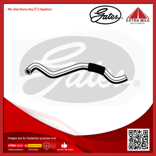 Gates Radiator Hose Upper Lower For Nissan Pathfinder R51 2.5L dCi 4WD YD25DDTi