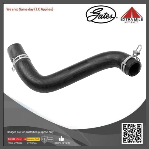 Gates Curved Radiator Hose For Ford Australia Fiesta FWD Hatchback 1.6L Petrol Engine