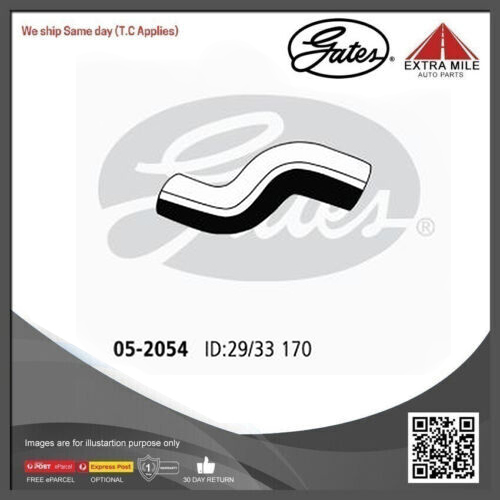 Gates Curved Radiator Hose For Holden Viva JF FWD Hatchback 1.8L Petrol Engine