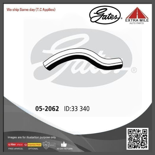 Gates Curved Radiator Hose For Nissan Tiida FWD Hatchback 1.8L Petrol Engine 