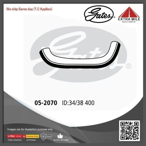 Gates Curved Radiator Hose For Holden Commodore V8 VE RWD Wagon 6.0L Petrol Engine