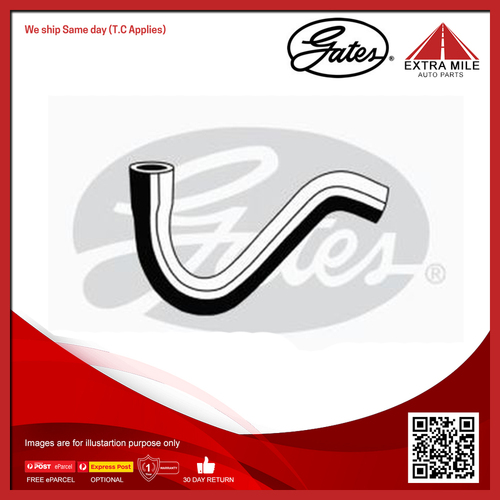 Gates Radiator Hose Upper Lower For Nissan Patrol Y60, GQ 3.0L 4WD RB30S