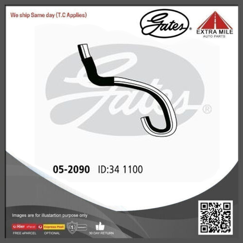 Gates Curved Radiator Hose For Mitsubishi Outlander FWD SUV 2.4L Petrol Engine