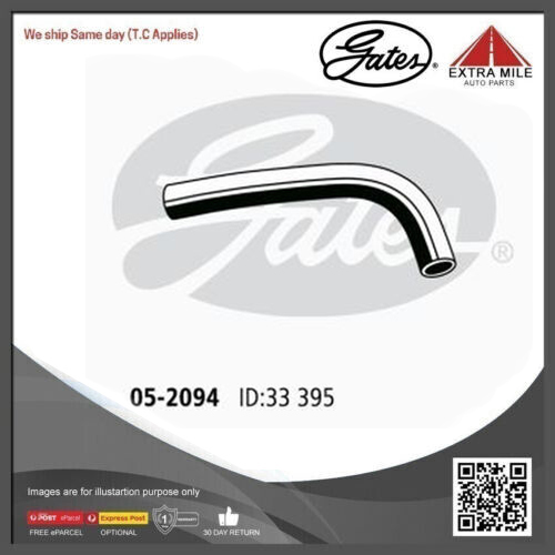 Gates Curved Radiator Hose For Toyota Cressida RWD Sedan 3.0L Petrol Engine
