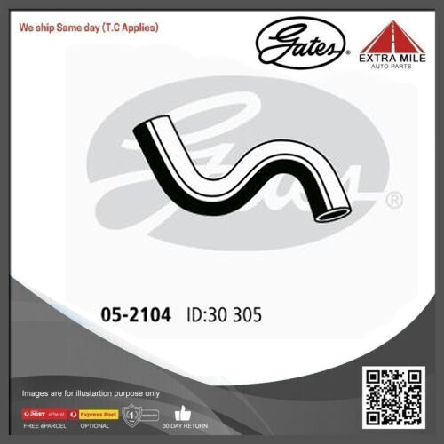 Gates Curved Radiator Hose For Toyota Yaris FWD Sedan 1.5L Petrol Engine