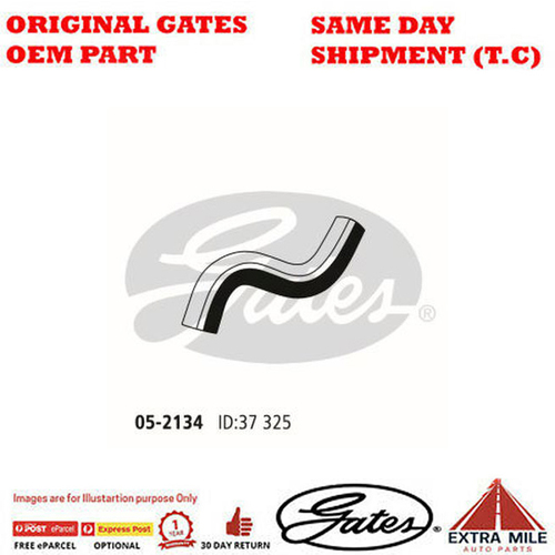 Gates Radiator Hose For TOYOTA LAND CRUISER Diesel 3.0L AWD