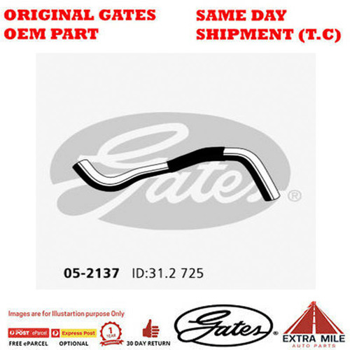 Gates Radiator Hose For KIA CERATO Petrol Engine 2.0L FWD - 05-2137